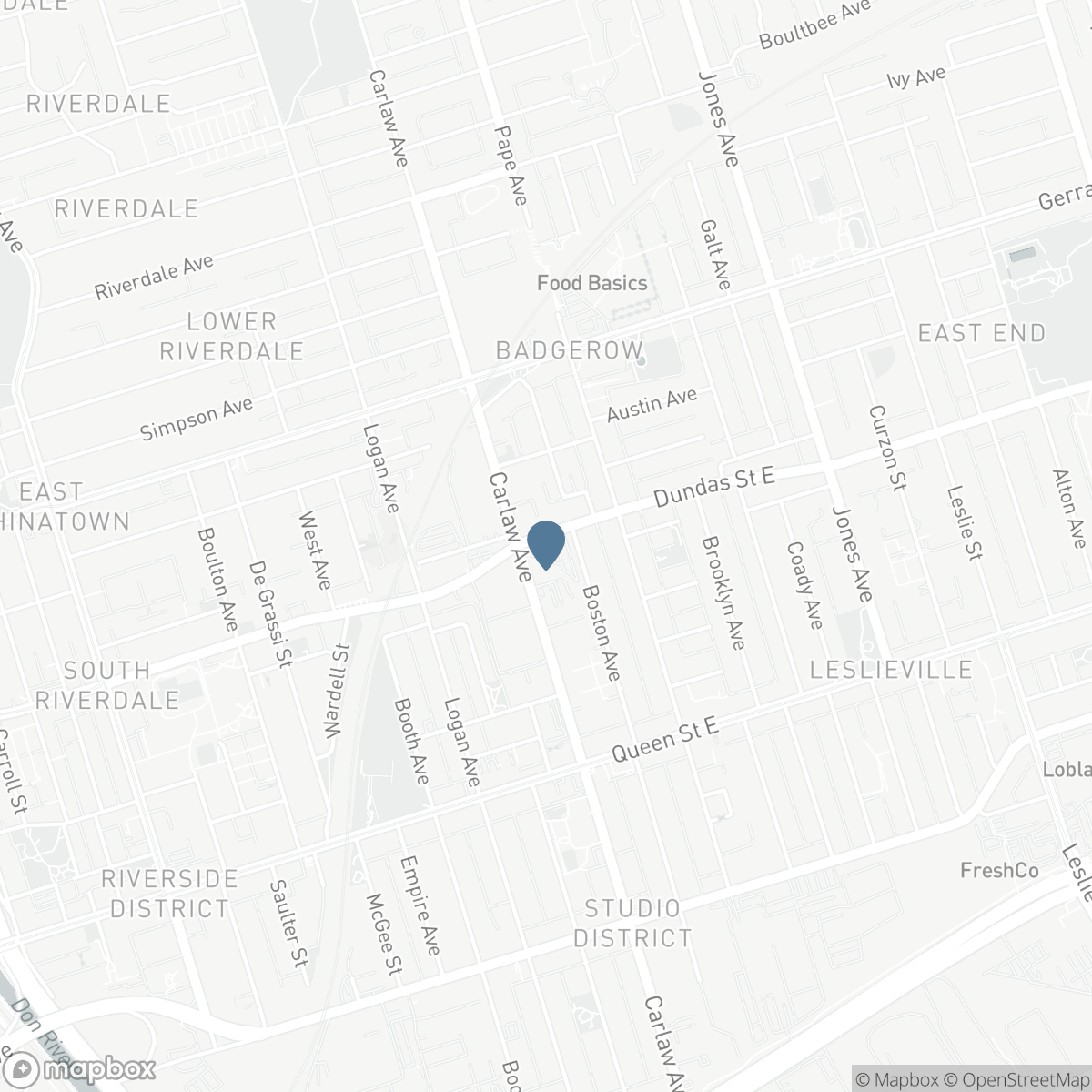 806 - 1201 DUNDAS STREET E, Toronto, Ontario M4M 1S2